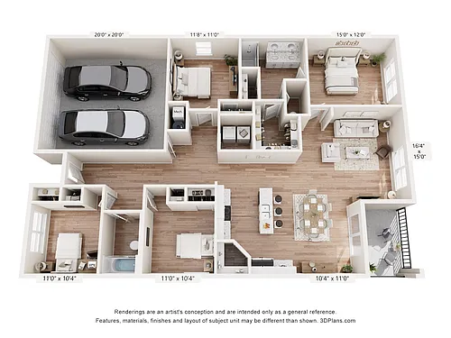 Floor plan Cali