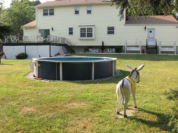 above ground pool