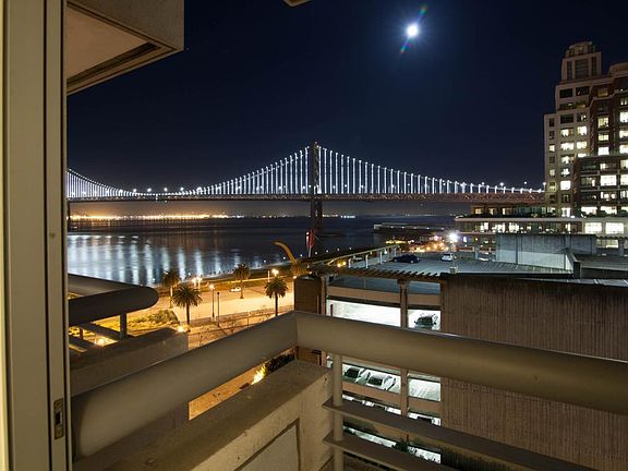 View from Balcony at Night
