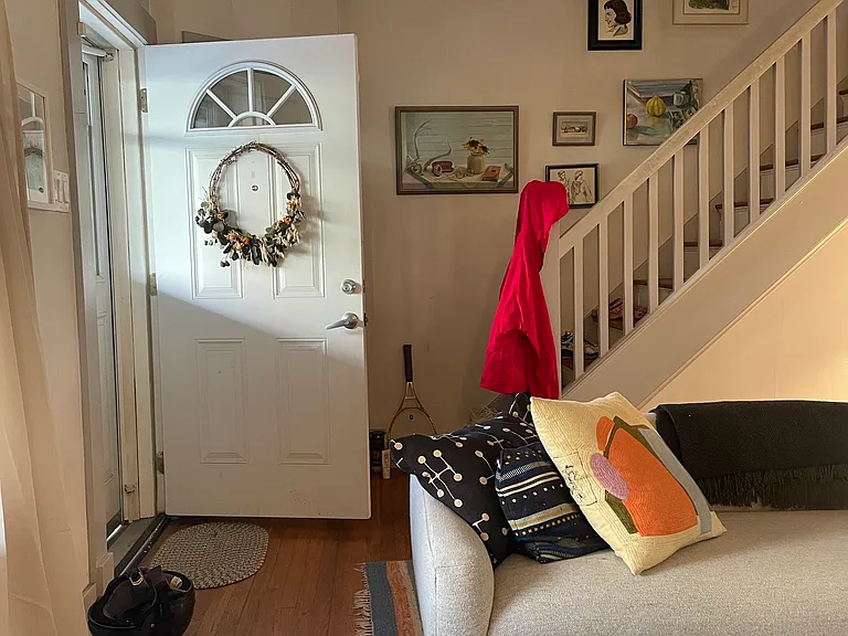 Entry and living room