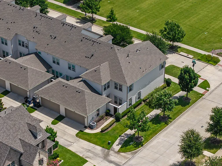 Aerial View of townhome