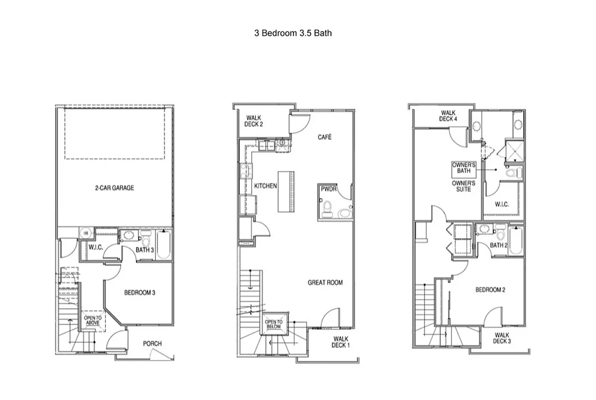 Floor plan 3 Bedroom