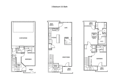 Floor plan 3 Bedroom