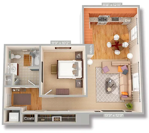 Floor plan A1