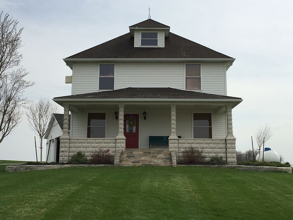 front view with landscaping