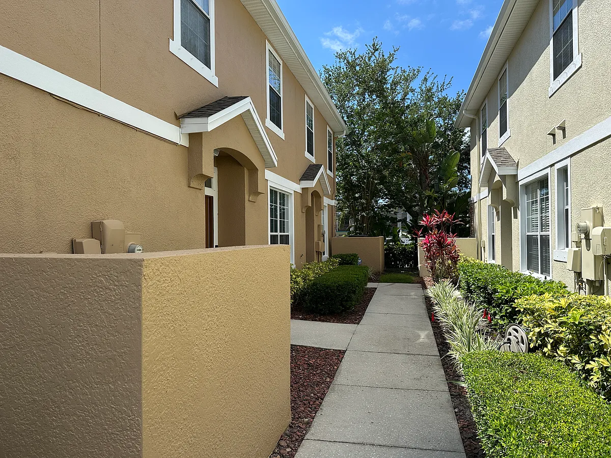 Walk way to Townhome - 628 51st Ave N