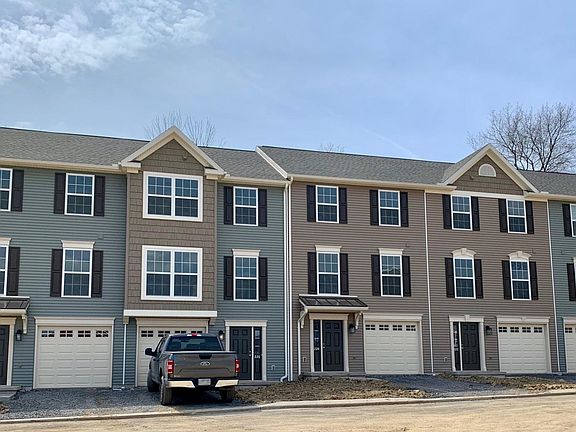 End unit on the left (picture taken before outside landscaping and paving done)