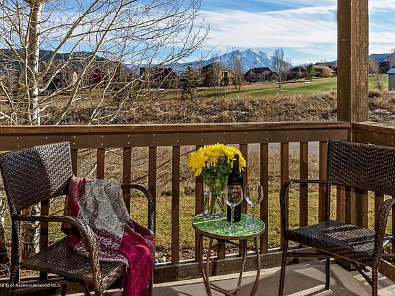 Front Porch with Sopris views