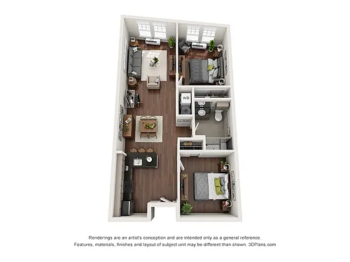 Floor plan 107