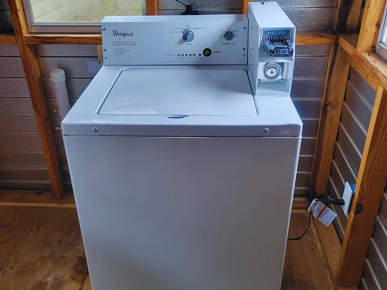 Washer on-site for added comfort and convenience.