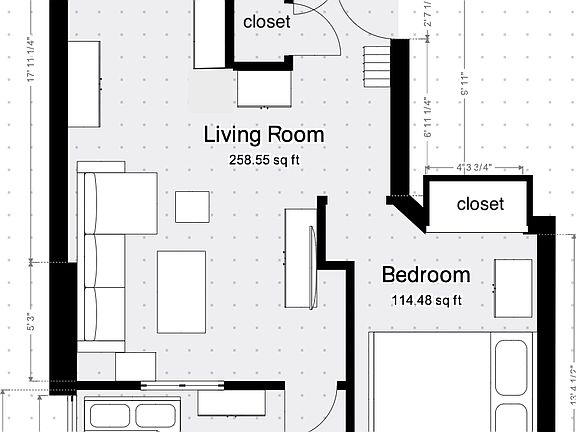 2nd image of 326 W 23rd St APT 3F