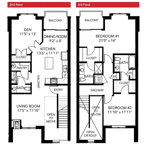 Floor plan Oakbourne