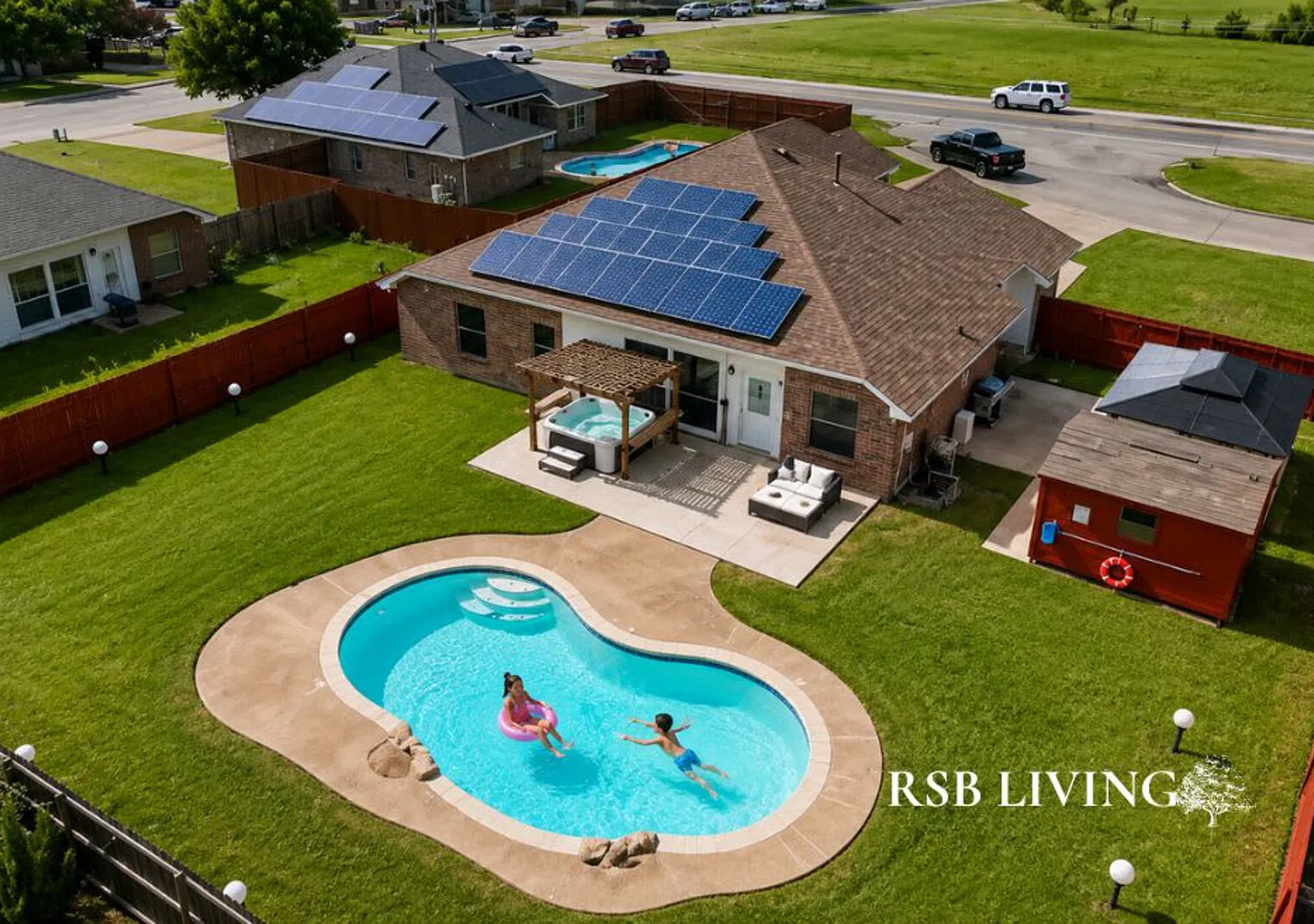 5BR Getaway in DeSoto with Pool & Cinema — Photo 1