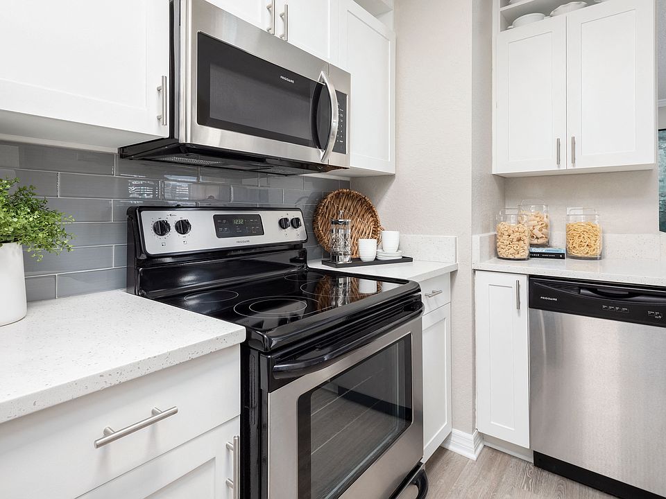 Gourmet kitchens with stainless steel appliances
