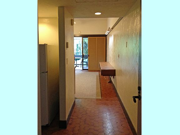 Looking in from hall