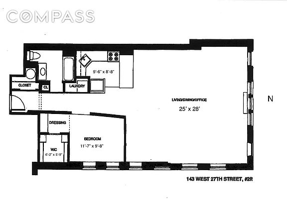 4th image of 143 W 27th St APT 2R