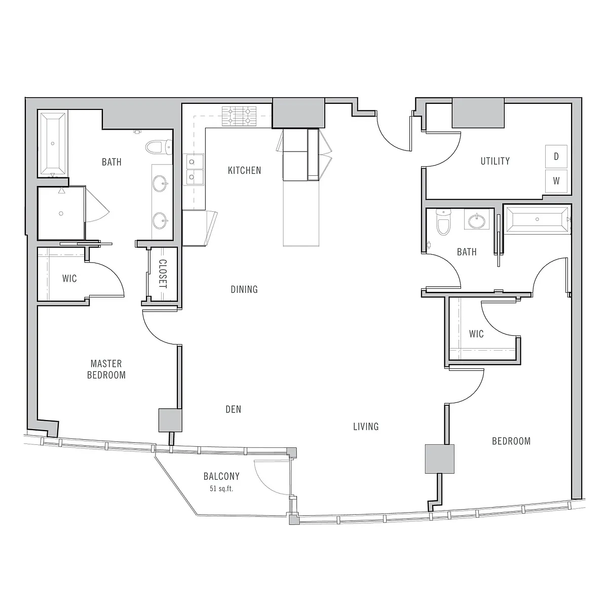 Floor plan PH-A