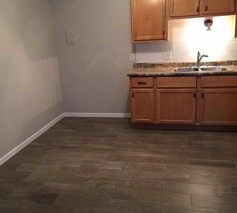 Space for kitchen table.