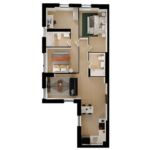 Floor plan Poplar
