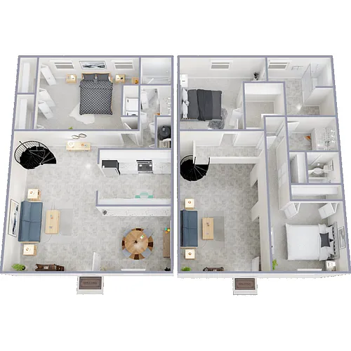 Floor plan The Trio