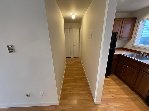 Hallway leading to Bedroom and bathroom