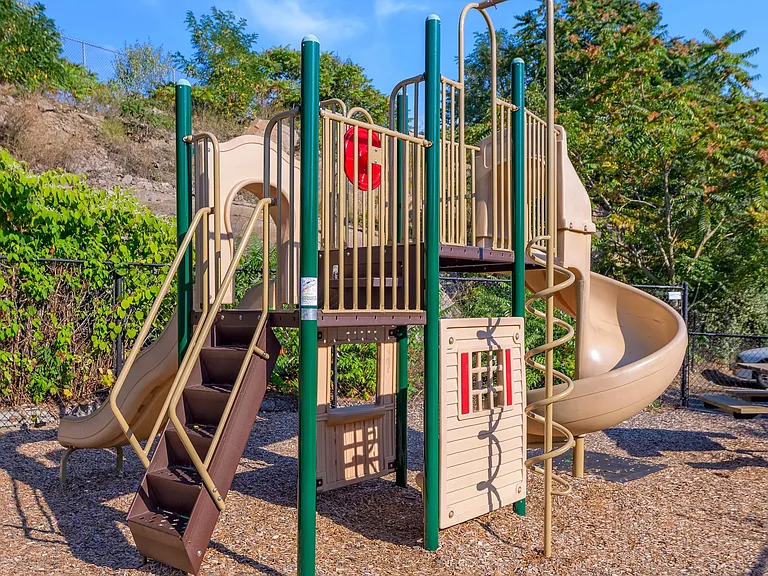 Our family-friendly playground at Alister Quincy, offers outdoor recreation and community living in Quincy, MA.