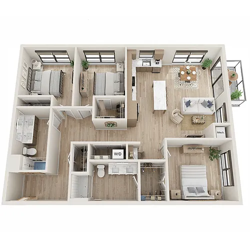Floor plan Horizon : R