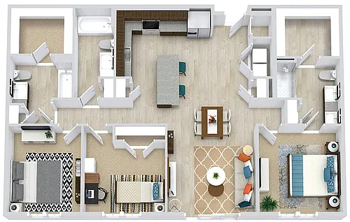 Floor plan Thicket