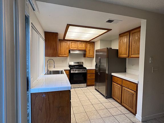 brand new stove, dishwasher and refrigerator