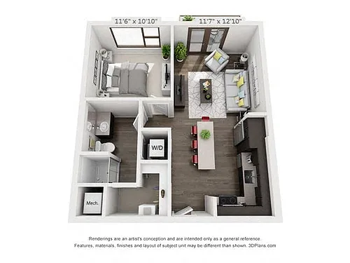 Floor plan A1