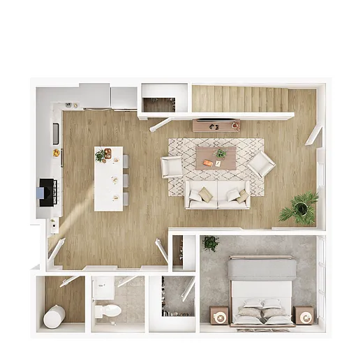Floor plan Soma Townhome