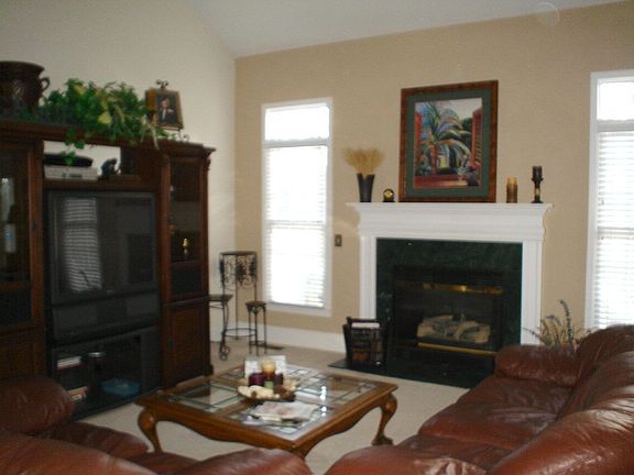 Enjoy the comfort in the Huge Family Room with a Fireplace