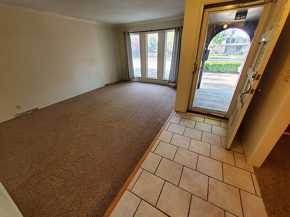 Entry and front living room