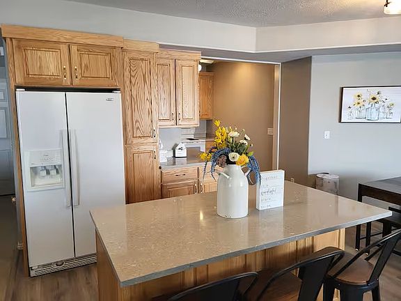 Large kitchen with plenty of room at the island.
