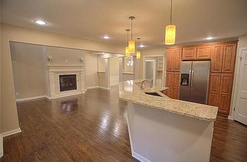 Open Great room & Kitchen
