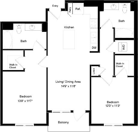 Floor plan Podium B1