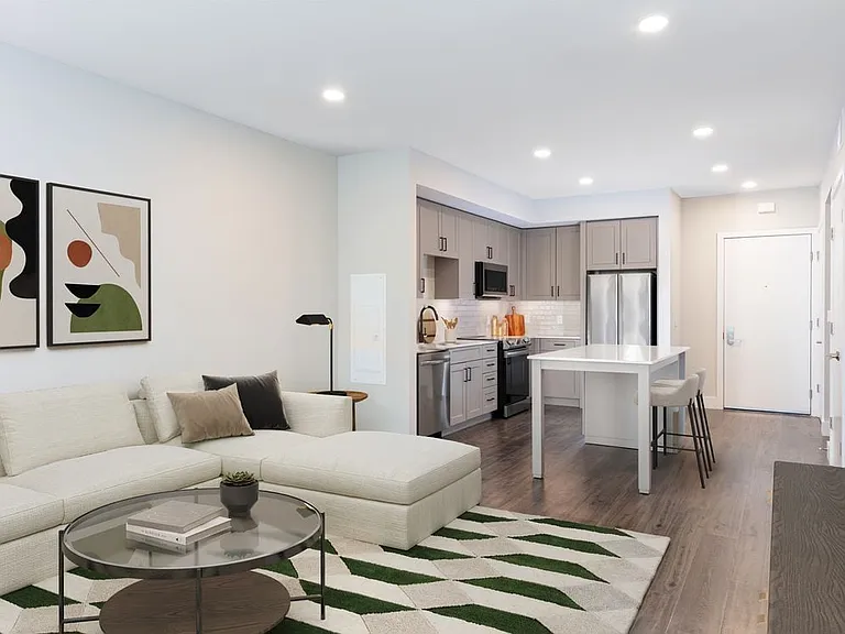 Finish Package II Kitchen, living, and dining areas with hard surface flooring