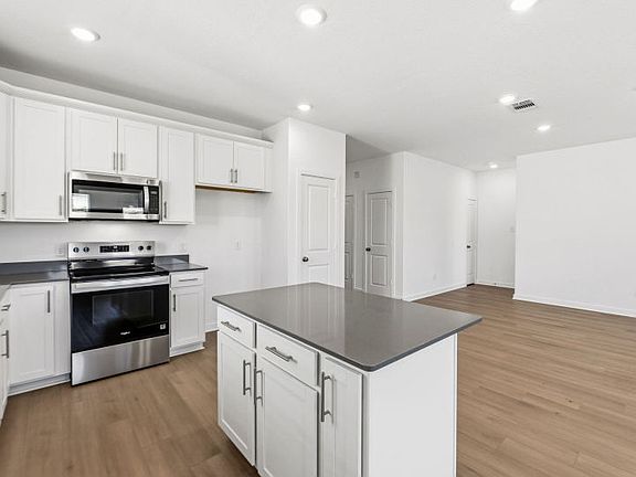 Kitchen Open to Gathering Space