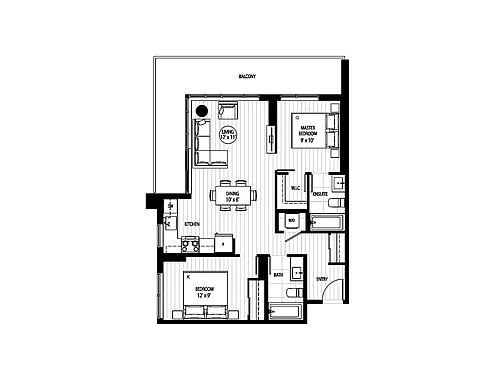 Floor plan 203