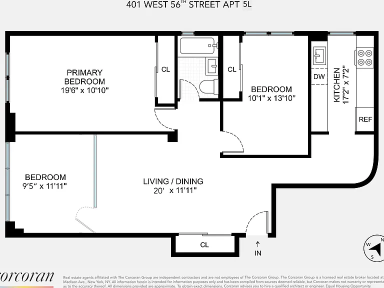 401 W 56th St #5L — Photo 2