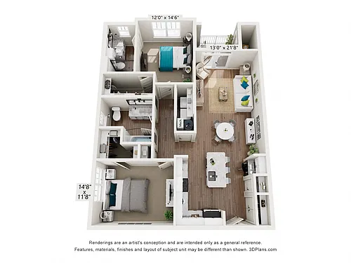 Floor plan The Burlington
