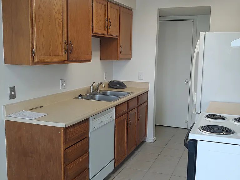 Kitchen Looking Towards Laundry Room