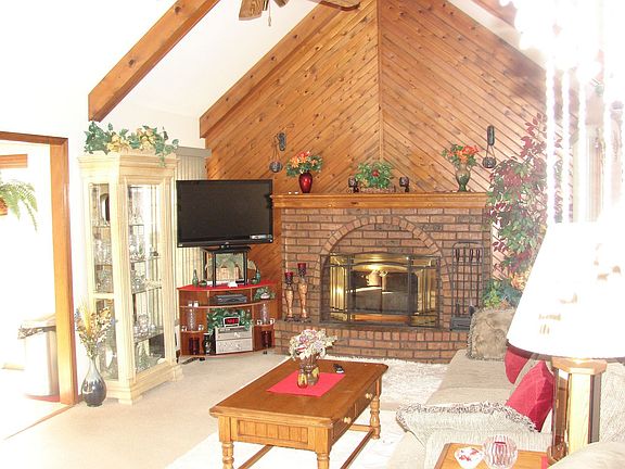 beautiful fireplace