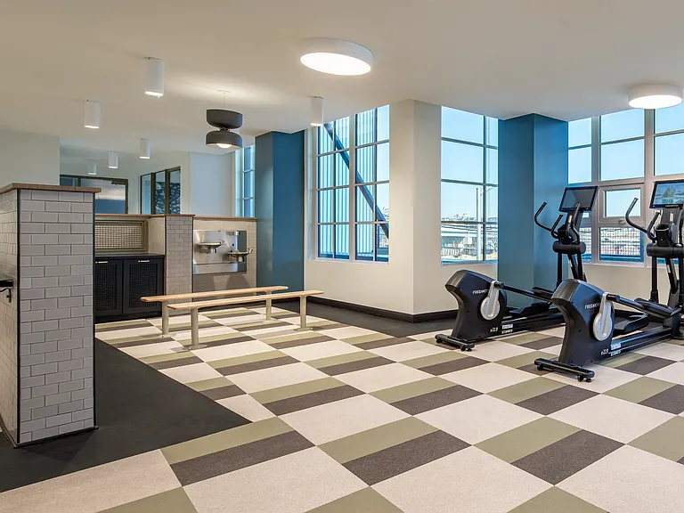 Fitness Center Ellipticals