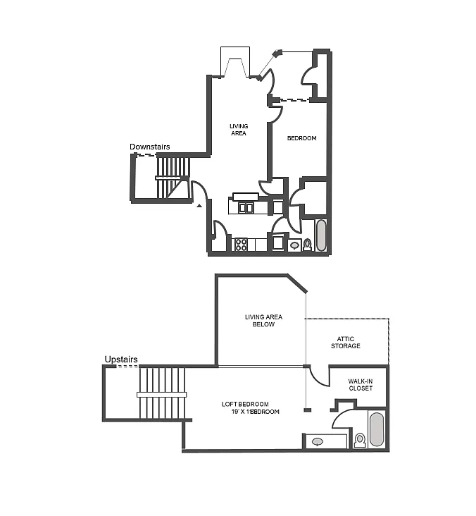 Floor plan 2C Loft