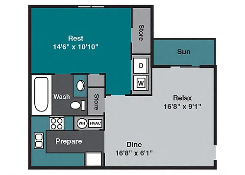 Floor plan Bradford