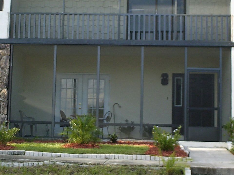 Front View of Townhome