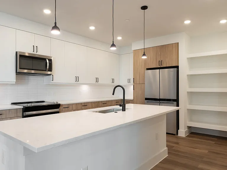Kitchen with Stainless Steel Appliances