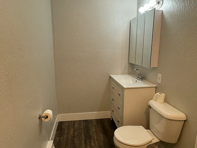 Downstairs half bathroom