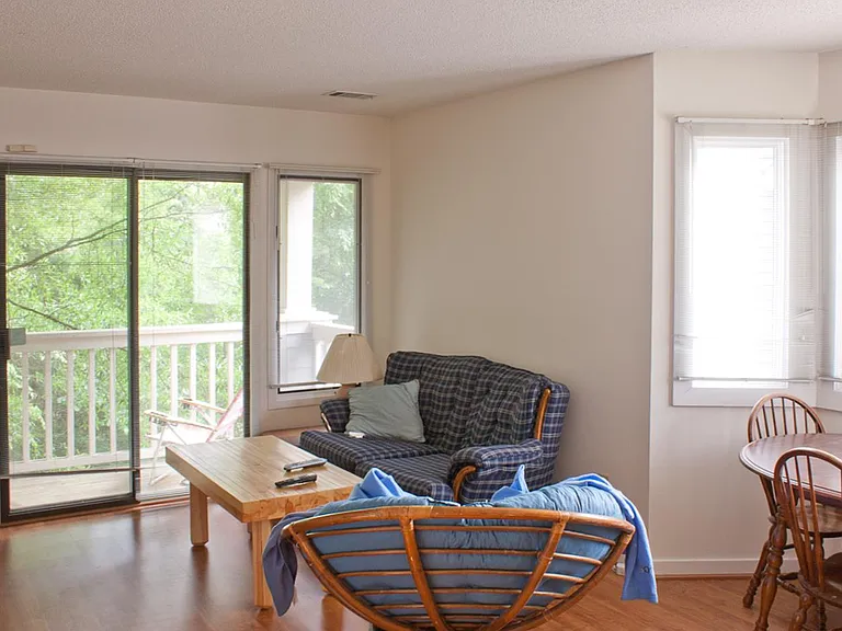 Living/dining area.